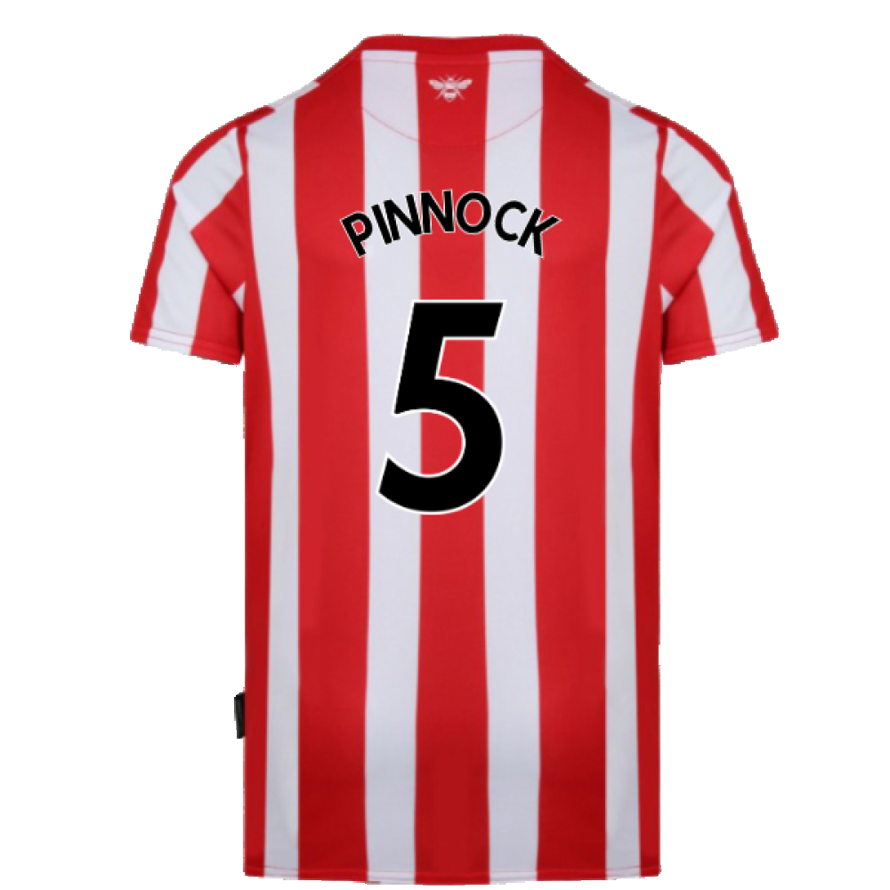 Brentford 2021-23 Home Shirt (XL) (Mint) (PINNOCK 5)_1