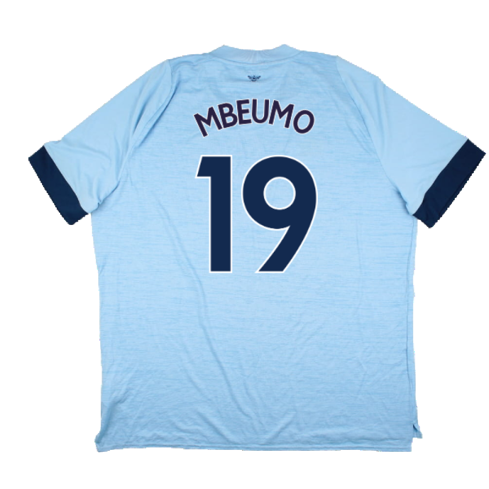 Brentford 2022-24 Away Shirt (Sponsorless) (3XL) (Excellent) (MBEUMO 19)_1