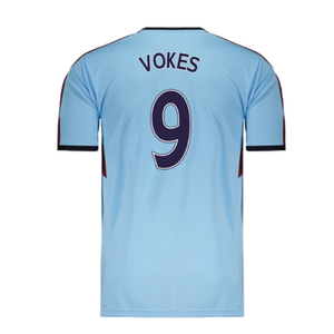 Burnley 2016-17 Away Shirt ((Excellent) L) (Vokes 9)_2