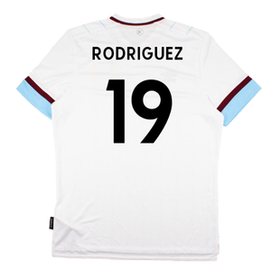 Burnley 2021-22 Away Shirt (Sponsorless) (S) (Mint) (RODRIGUEZ 19)_1