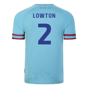 Burnley 2022-23 Away Shirt (Sponsorless) (XXL) (Excellent) (LOWTON 2)_1