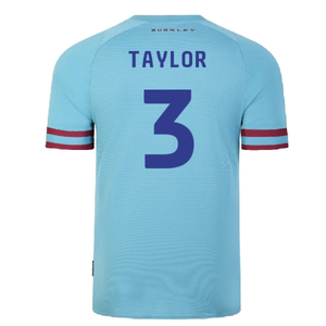 Burnley 2022-23 Away Shirt (Sponsorless) (M) (Mint) (TAYLOR 3)_1