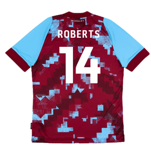 Burnley 2022-23 Home Shirt (M) (Mint) (ROBERTS 14)_1