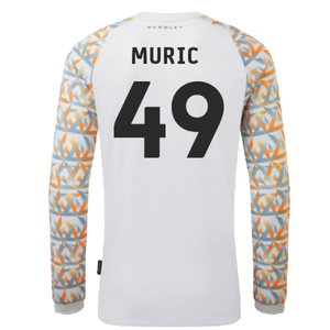 Burnley 2022-23 Long Sleeve Goalkeeper Third Shirt (XL) (Excellent) (Muric 49)_1