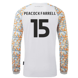 Burnley 2022-23 Long Sleeve Goalkeeper Third Shirt (L) (Fair) (Peacock Farrell 15)_1