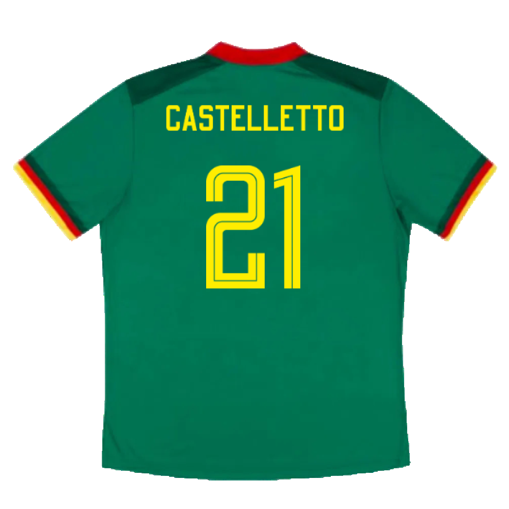 Cameroon 2022-23 Home Shirt (MB) (CASTELLETTO 21) (Excellent)_1
