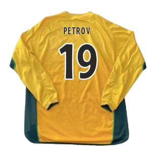 Celtic 2002-2003 Long Sleeve Away Shirt (Excellent) (Petrov 19)_1