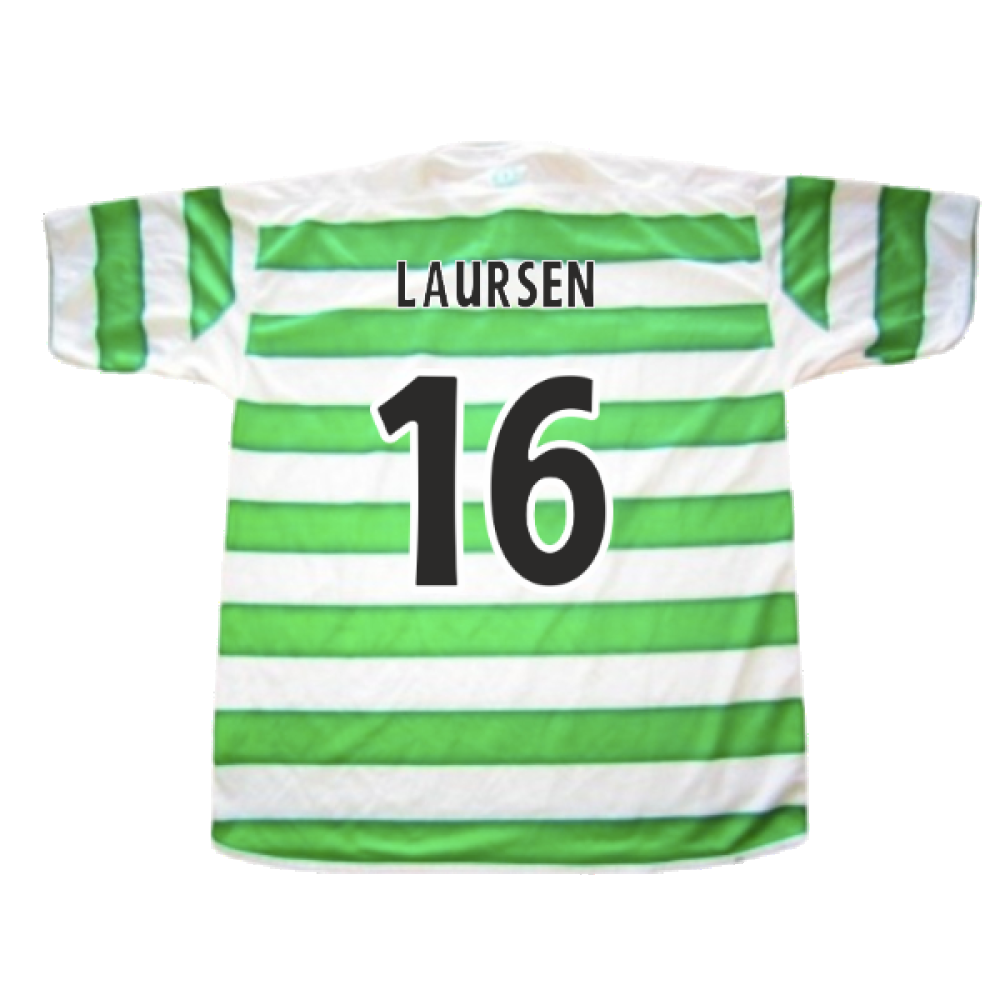 Celtic 2003-04 Home Shirt (M) (Very Good) (Laursen 16)_1