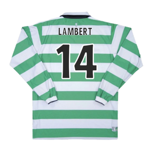 Celtic 2004-05 Home Long Sleeve Shirt (XXL) (Excellent) (Lambert 14)_1