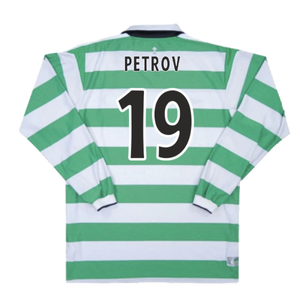 Celtic 2004-05 Home Long Sleeve Shirt (XXL) (Excellent) (Petrov 19)_1