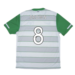 Celtic 2011-12 Away Shirt ((Excellent) L) (Brown 8)_2