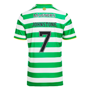 Celtic 2020-21 Home Shirt (L) (Mint) (JOHNSTONE 7)_1