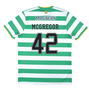 Celtic 2020-21 Home Shirt (XL) (Mint) (MCGREGOR 42)_1