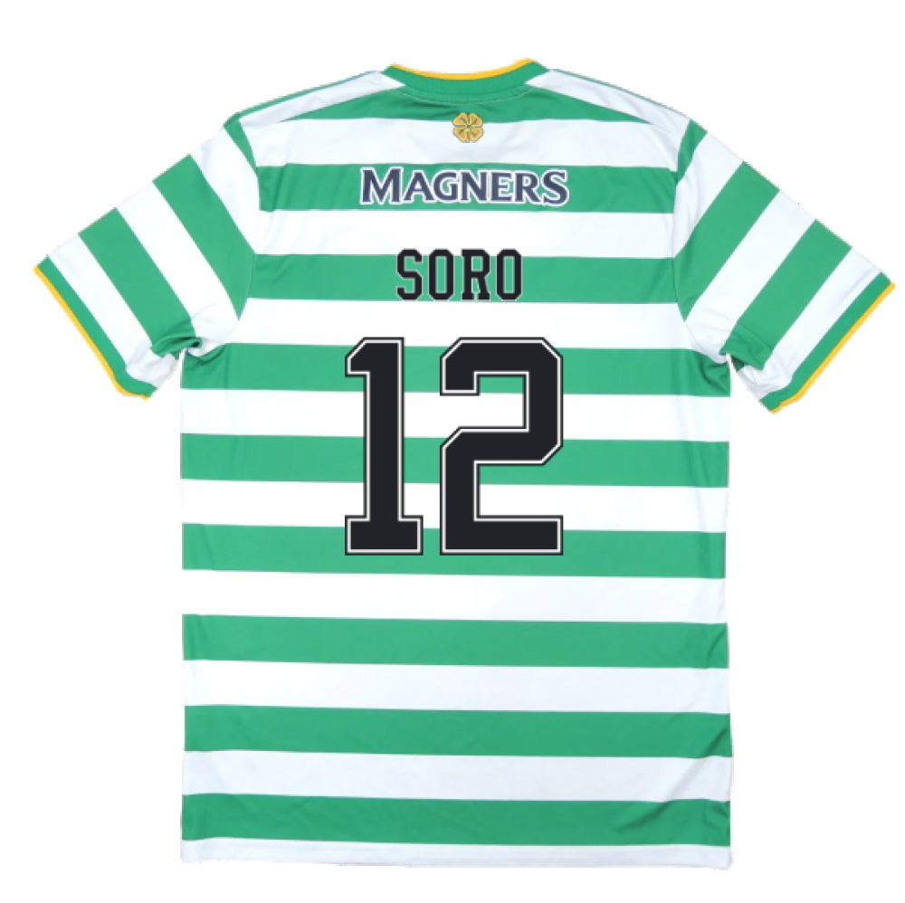 Celtic 2020-21 Home Shirt (XL) (Mint) (SORO 12)_1