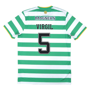 Celtic 2020-21 Home Shirt (XL) (Mint) (VIRGIL 5)_1