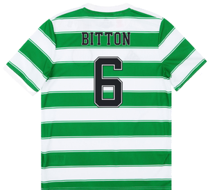 Celtic 2021-22 Home Shirt (Sponsorless) (L) (BITTON 6) (Good)_1