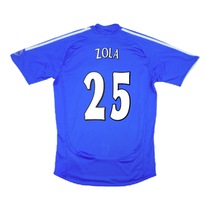 Chelsea 2006-08 Home Shirt (M) (Very Good) (Zola 25)_1