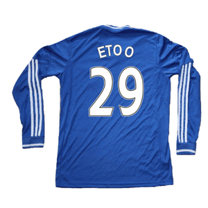 Chelsea 2013-14 Long Sleeve Home Shirt (S) (Excellent) (Eto O 29)_1