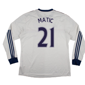 Chelsea 2013-14 Long Sleeve Away Shirt (L) (Very Good) (Matic 21)_1