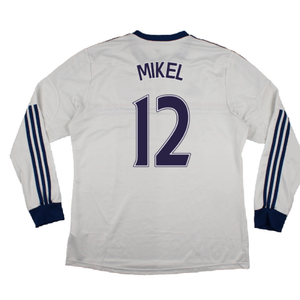 Chelsea 2013-14 Long Sleeve Away Shirt (L) (Very Good) (Mikel 12)_1