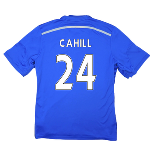 Chelsea 2014-15 Home Shirt (XL) (Cahill 24) (Good)_1