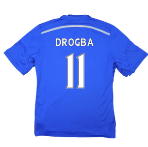 Chelsea 2014-15 Home Shirt (Womens L 1) (Drogba 11) (Good)_1