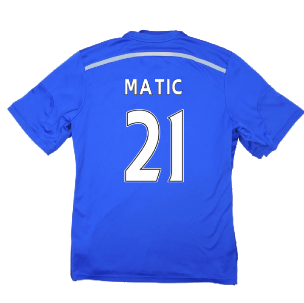 Chelsea 2014-15 Home Shirt (Womens L 1) (Matic 21) (Good)_1