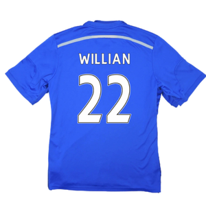 Chelsea 2014-15 Home Shirt (XL) (Willian 22) (Good)_1