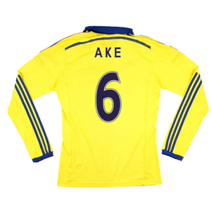 Chelsea 2014-15 Long Sleeve Away Shirt (S) (Excellent) (Ake 6)_1