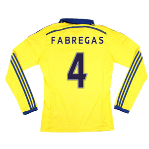 Chelsea 2014-15 Long Sleeve Away Shirt (S) (Excellent) (Fabregas 4)_1