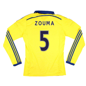 Chelsea 2014-15 Long Sleeve Away Shirt (L) (Very Good) (Zouma 5)_1