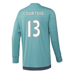 Chelsea 2015-16 Long Sleeve Goalkeeper Home Shirt (M) (Very Good) (Courtois 13)_1