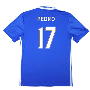 Chelsea 2016-17 Home Shirt (S) (Excellent) (Pedro 17)_1