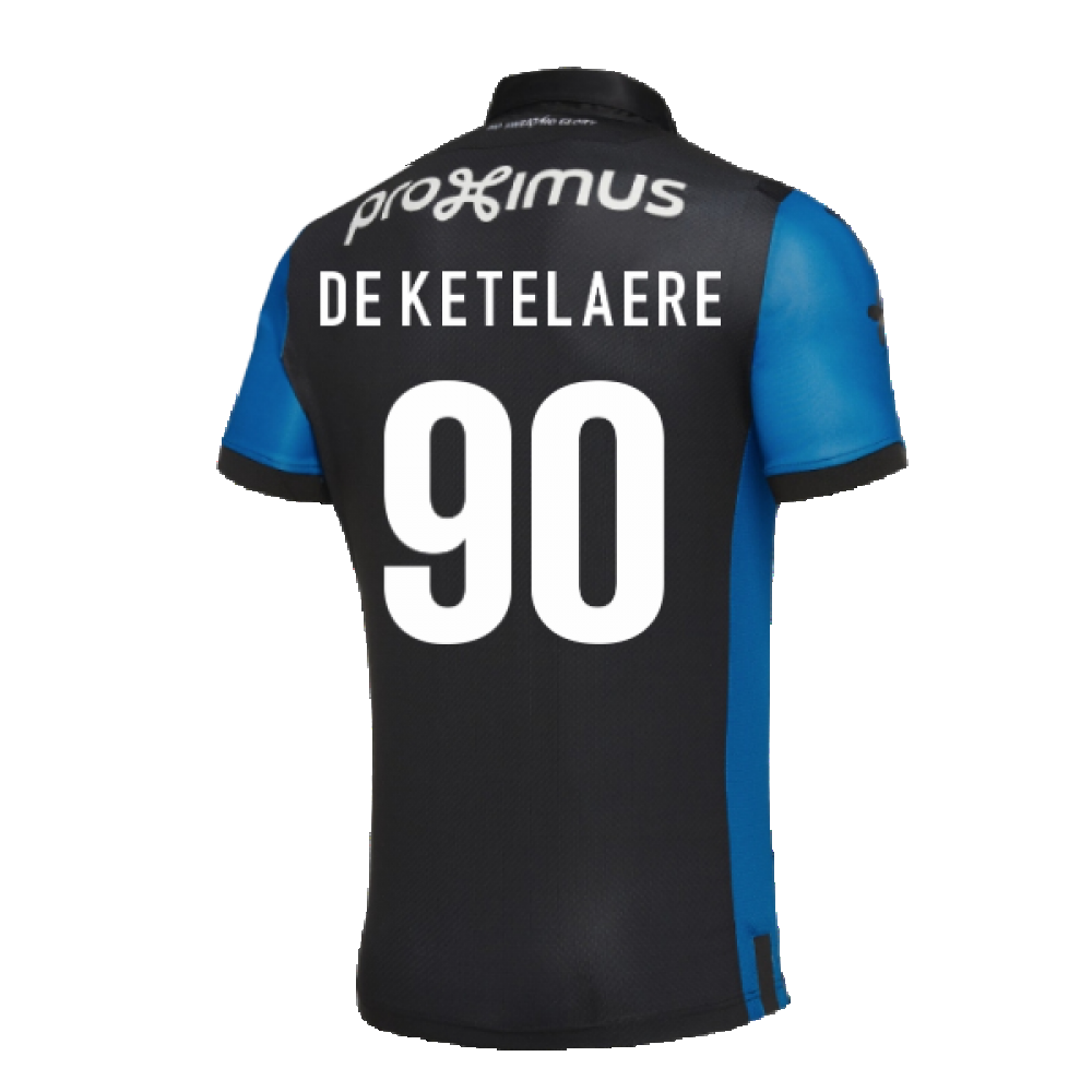 Club Brugge 2018-19 Home Shirt ((Excellent) XXL) (De Ketelaere 90)_2