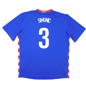 Croatia 2008-2010 Away Shirt (Excellent) (Simunic 3)_1