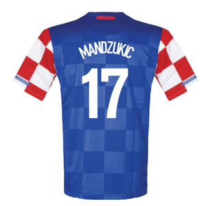 Croatia 2010-12 Away Shirt (Excellent) (Mandzukic 17)_1