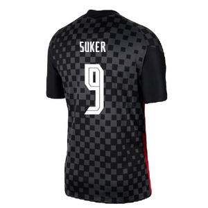 Croatia 2020-21 Away Shirt (S) (SUKER 9) (Excellent)_1