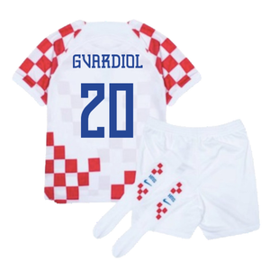 Croatia 2022-2023 Home Mini Kit (6-7y) (BNWT) (Gvardiol 20)_1