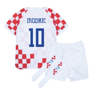 Croatia 2022-2023 Home Mini Kit (6-7y) (BNWT) (Modric 10)_1