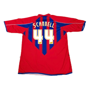 Crystal Palace 2007-08 Home Shirt (S) (Good) (Scannell 44)_1