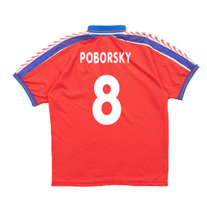 Czech Republic 1996-98 Home Shirt (Very Good) (Poborsky 8)_1