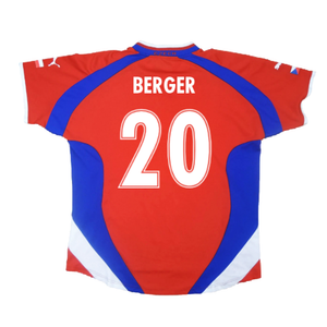 Czech Republic 2000-02 Home Shirt (Very Good) (Berger 20)_1