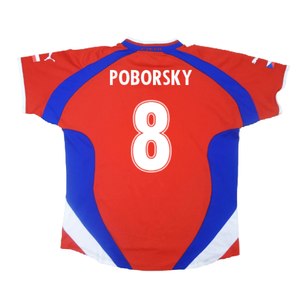 Czech Republic 2000-02 Home Shirt (Excellent) (Poborsky 8)_1