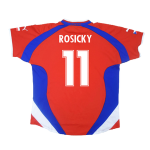 Czech Republic 2000-02 Home Shirt (L) (Very Good) (Rosicky 11)_1