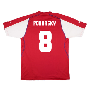 Czech Republic 2003-04 Home Shirt (Excellent) (Poborsky 8)_1