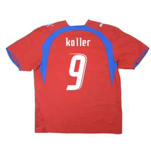 Czech Republic 2006-07 Home Shirt (XL) (Excellent) (Koller 9)_1