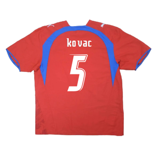 Czech Republic 2006-07 Home Shirt (XL) (Excellent) (Kovac 5)_1