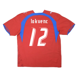 Czech Republic 2006-07 Home Shirt (XL) (Excellent) (Lokvenc 12)_1