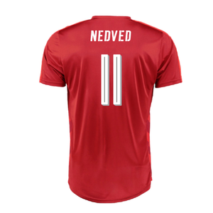 Czech Republic 2016-17 Home Shirt (L) (Excellent) (Nedved 11)_1