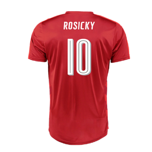 Czech Republic 2016-17 Home Shirt (XL) (Good) (Rosicky 10)_1